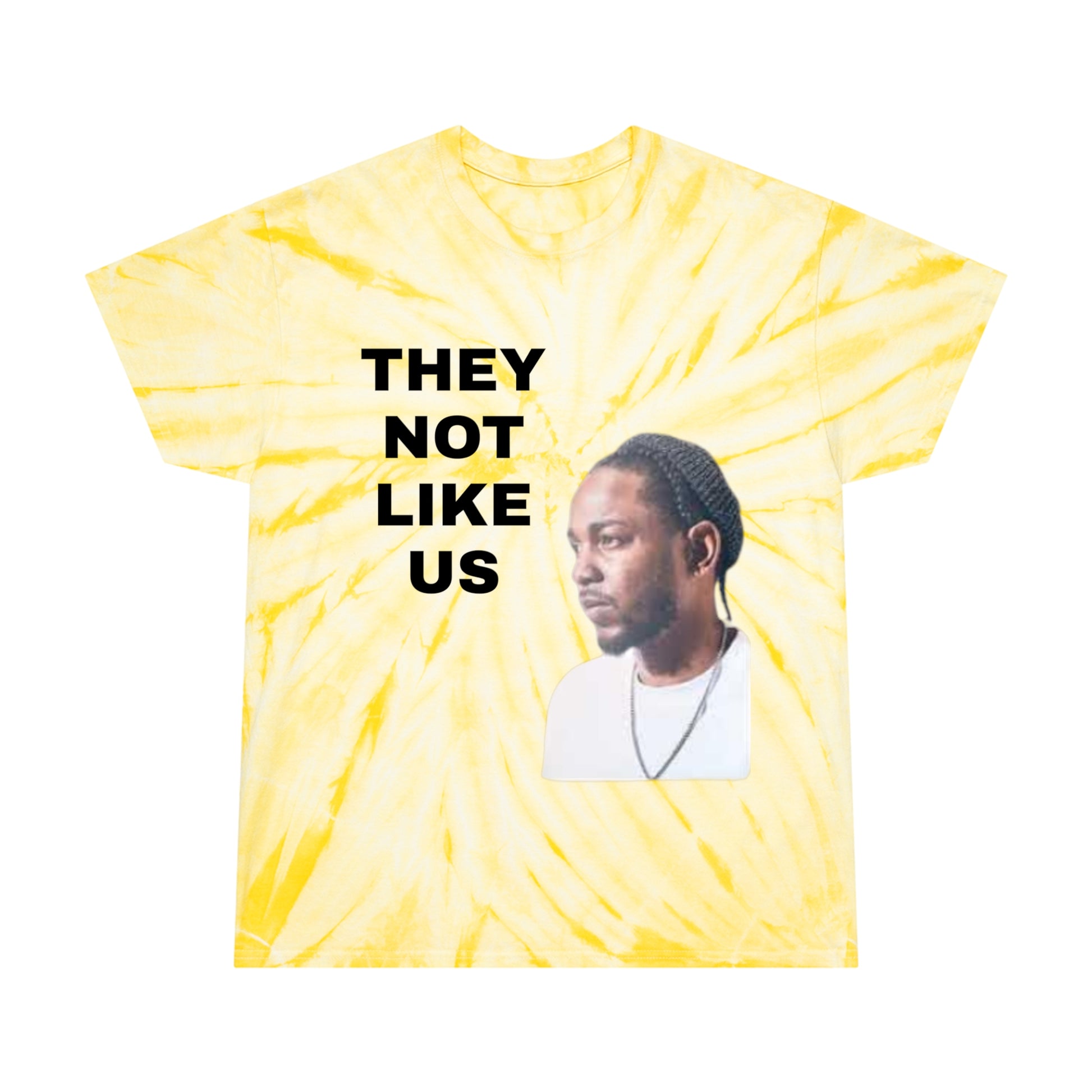 Kendrick Lamar GOAT Tie-Dye Tee, Cyclone - HCWP