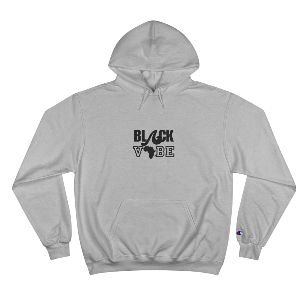 Black Vibe Champion Hoodie - HCWP 