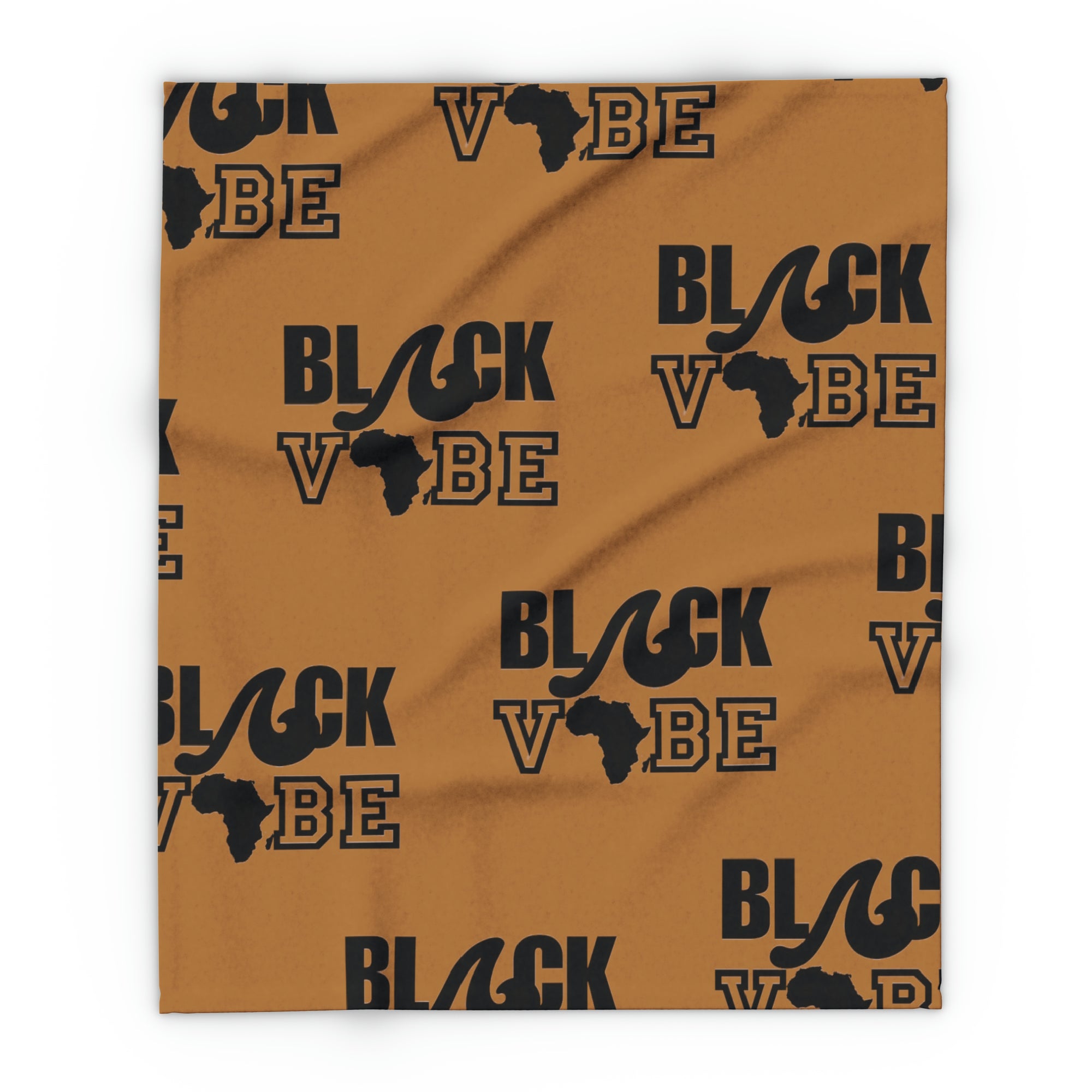 Black Vibe Arctic Fleece Blanket - HCWP 