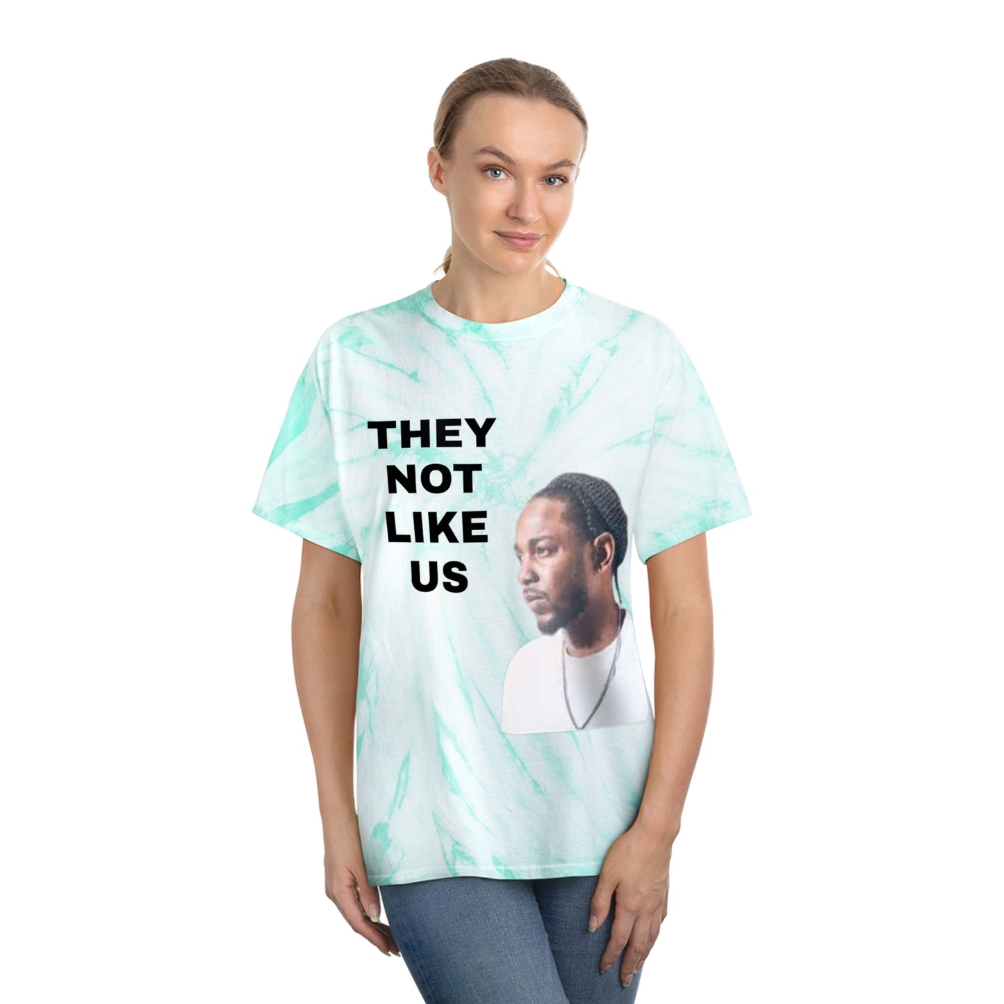 Kendrick Lamar GOAT Tie-Dye Tee, Cyclone - HCWP 