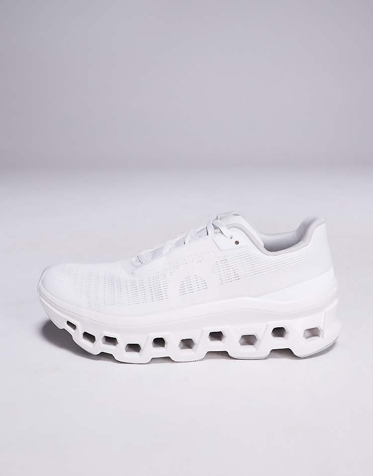 ON Cloudmonster Void running trainers in white | HCWP – HCWP