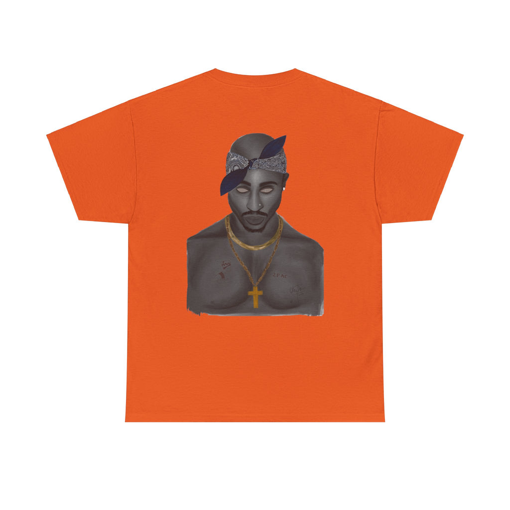 2 Pac T-shirt painted by Oleg Dave - HCWP 