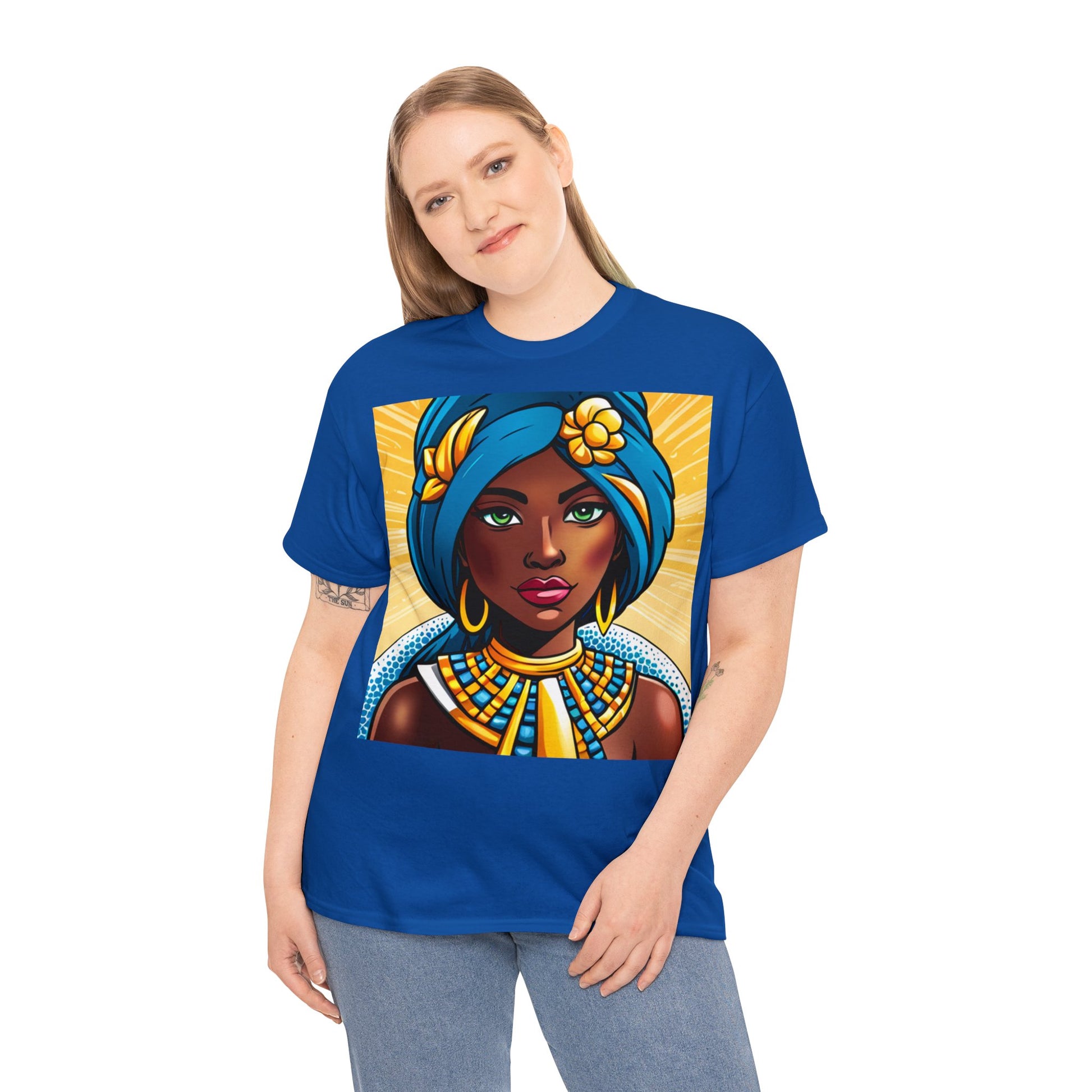 African Queen Heavy Cotton Tee - HCWP
