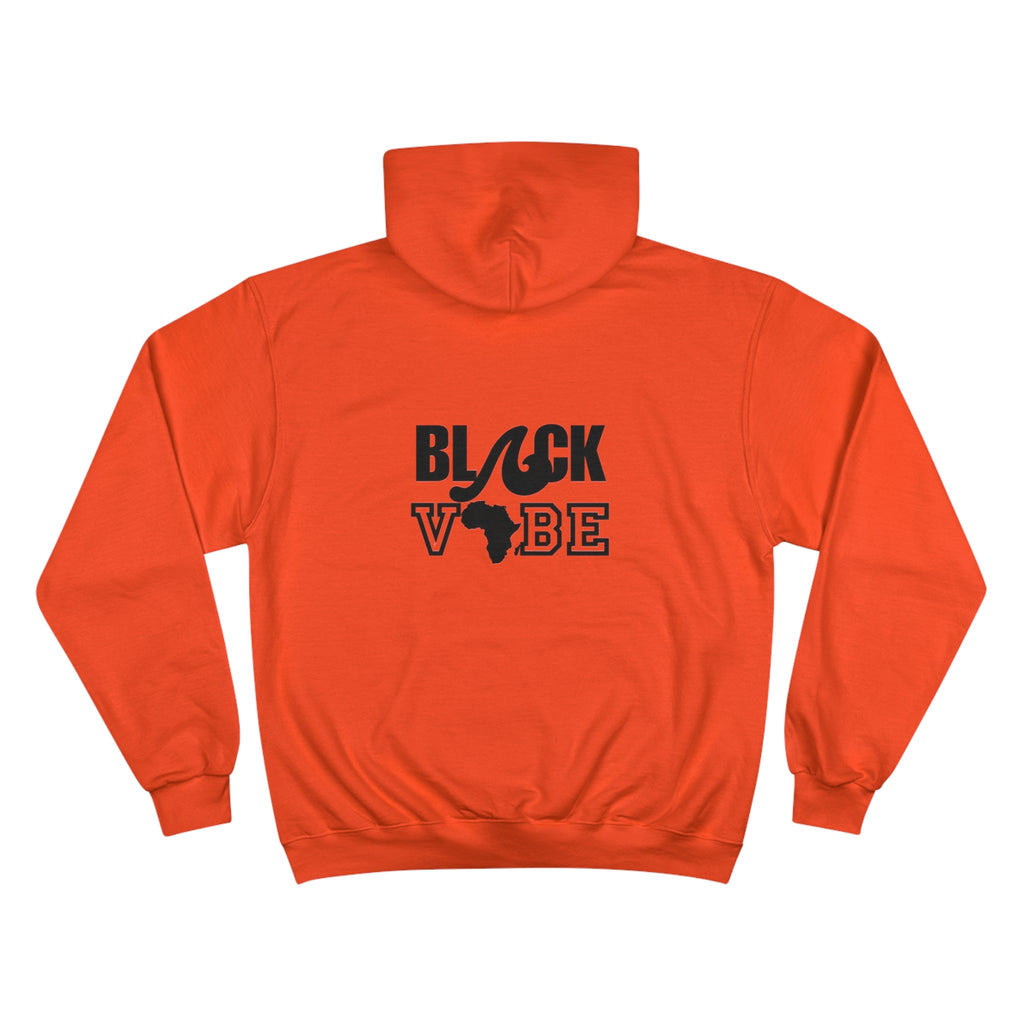 Black Vibe Champion Hoodie - HCWP 