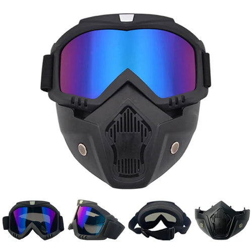 Ski Snowboard Maske Schneemobil