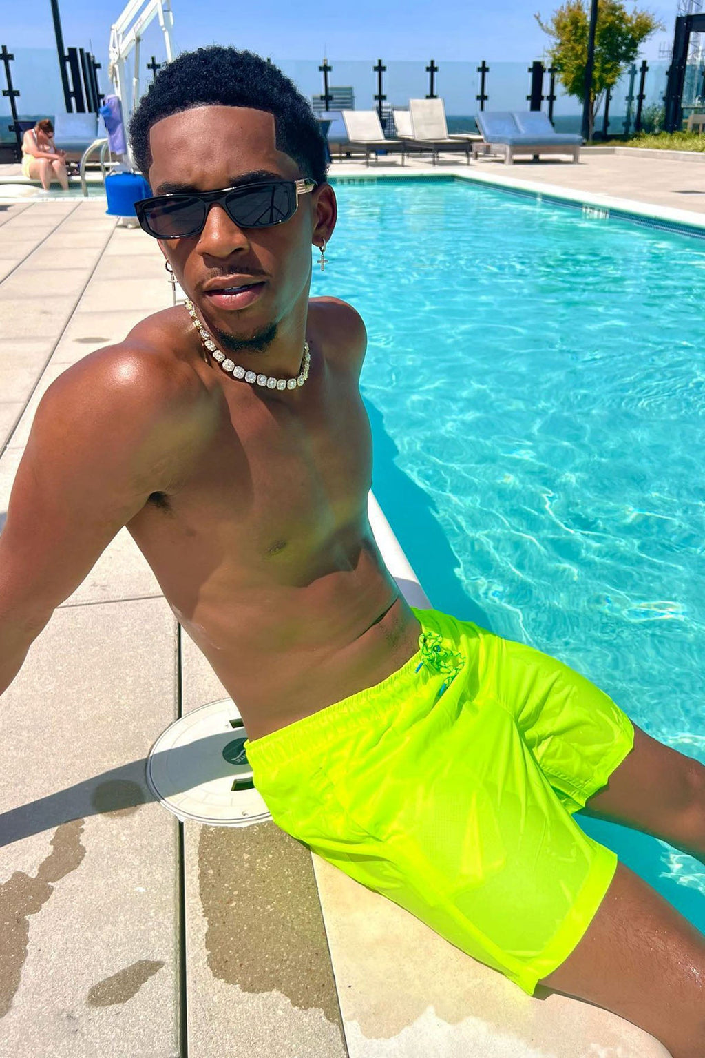Montez Swim Trunk Classic - Stone - HCWP 