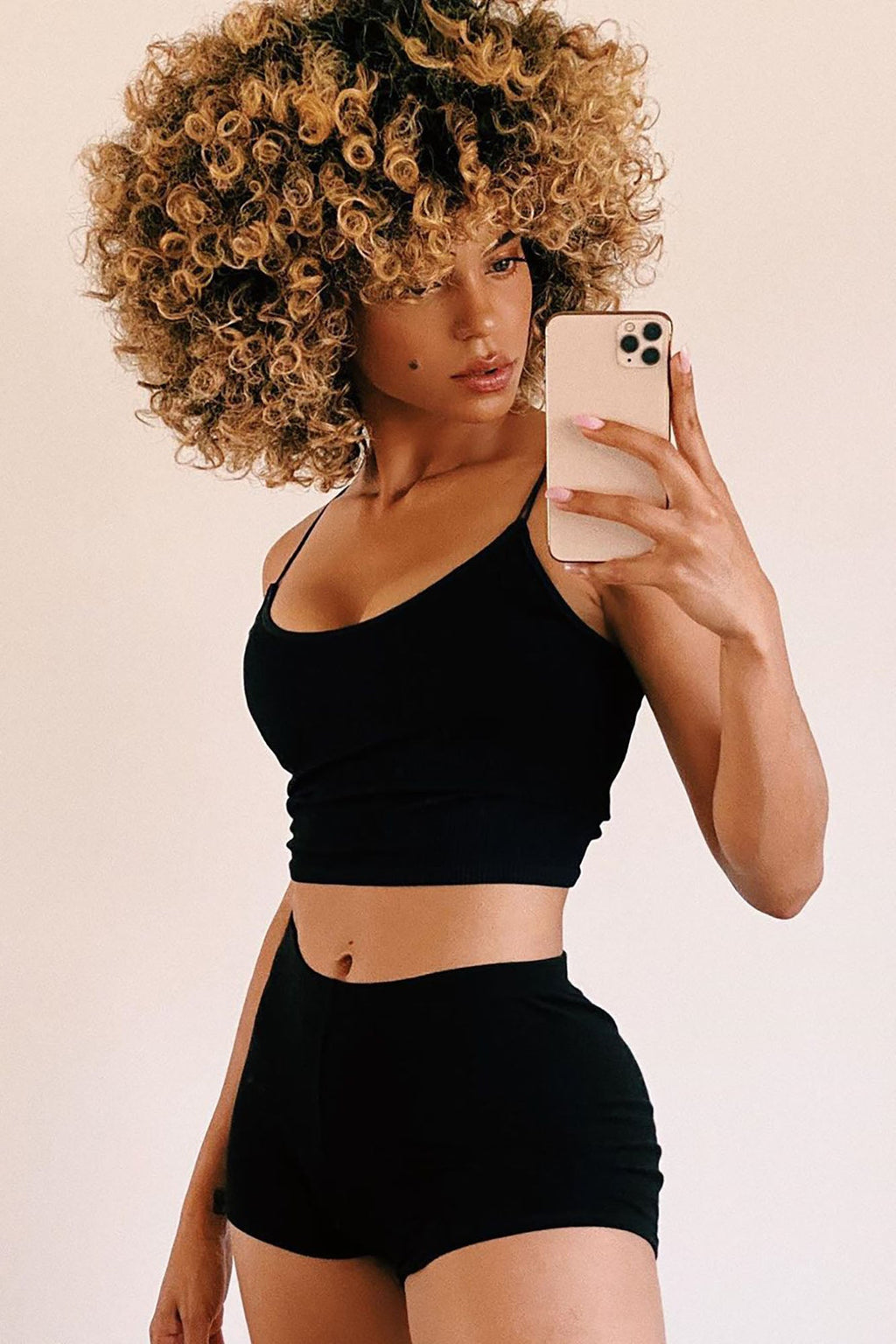 Plain Jane Mini Shorts - Black - HCWP 