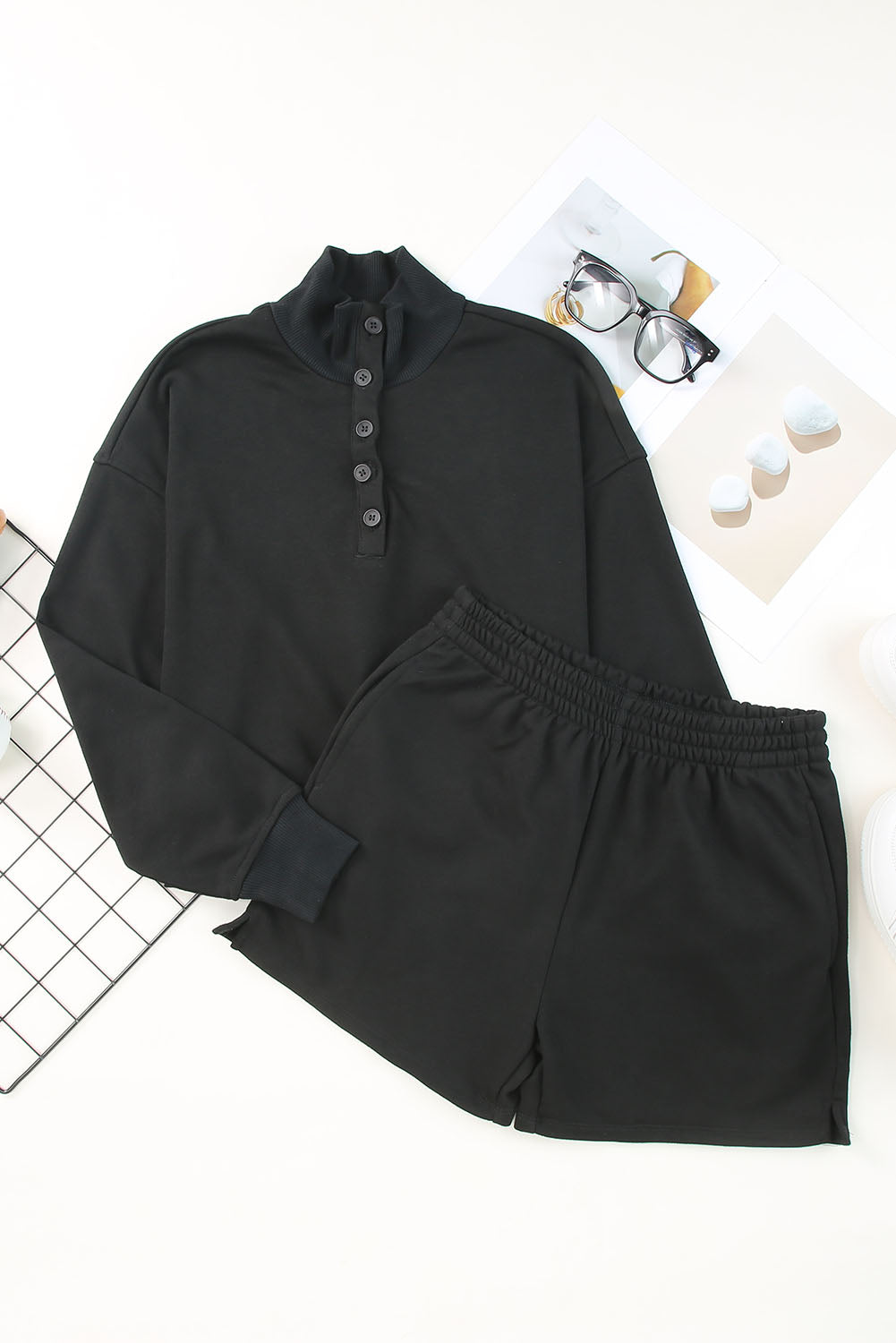 Black Casual Outfit - HCWP 