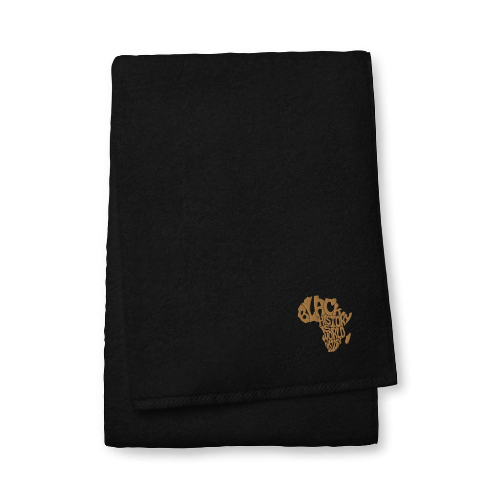 Africa Map cotton towel - HCWP 