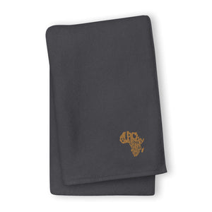 Africa Map cotton towel - HCWP 