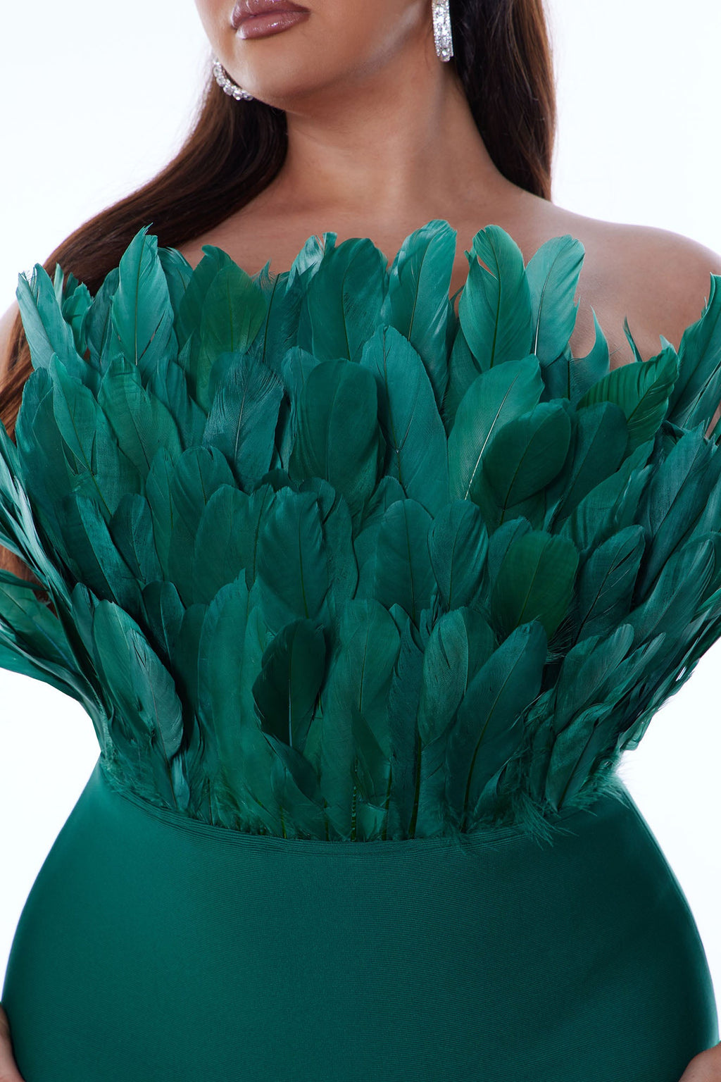 Marianna Bandage Midi Dress - Hunter - HCWP 