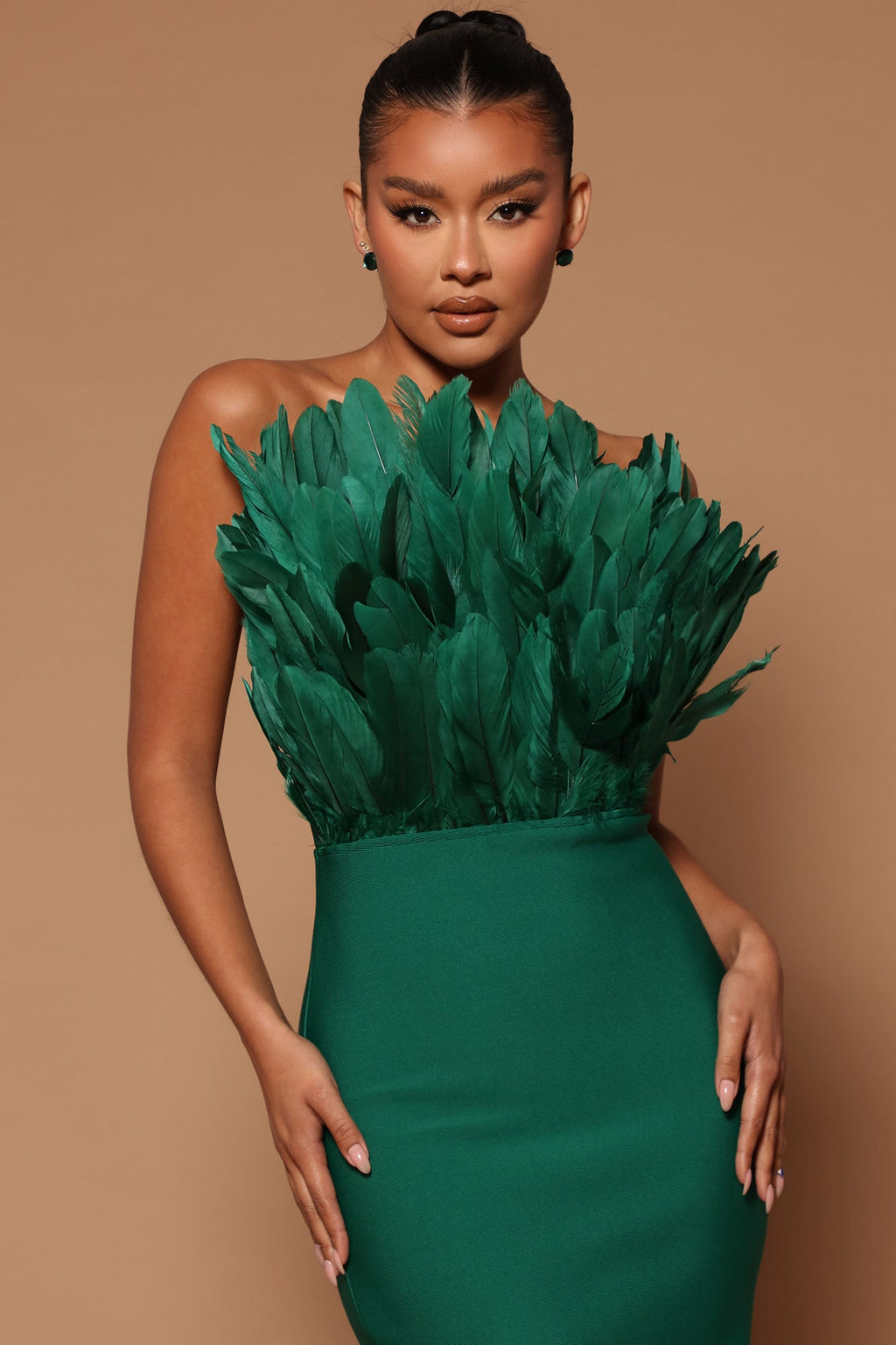 Marianna Bandage Midi Dress - Hunter | HCWP HCWP Marianna Bandage Midi Dress - Hunter | HCWP HCWP