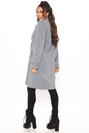 All Business Baby Coat - Heather Grey - HCWP 