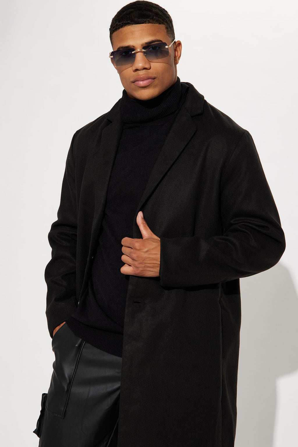 Chadwick Car Coat - Black - HCWP 