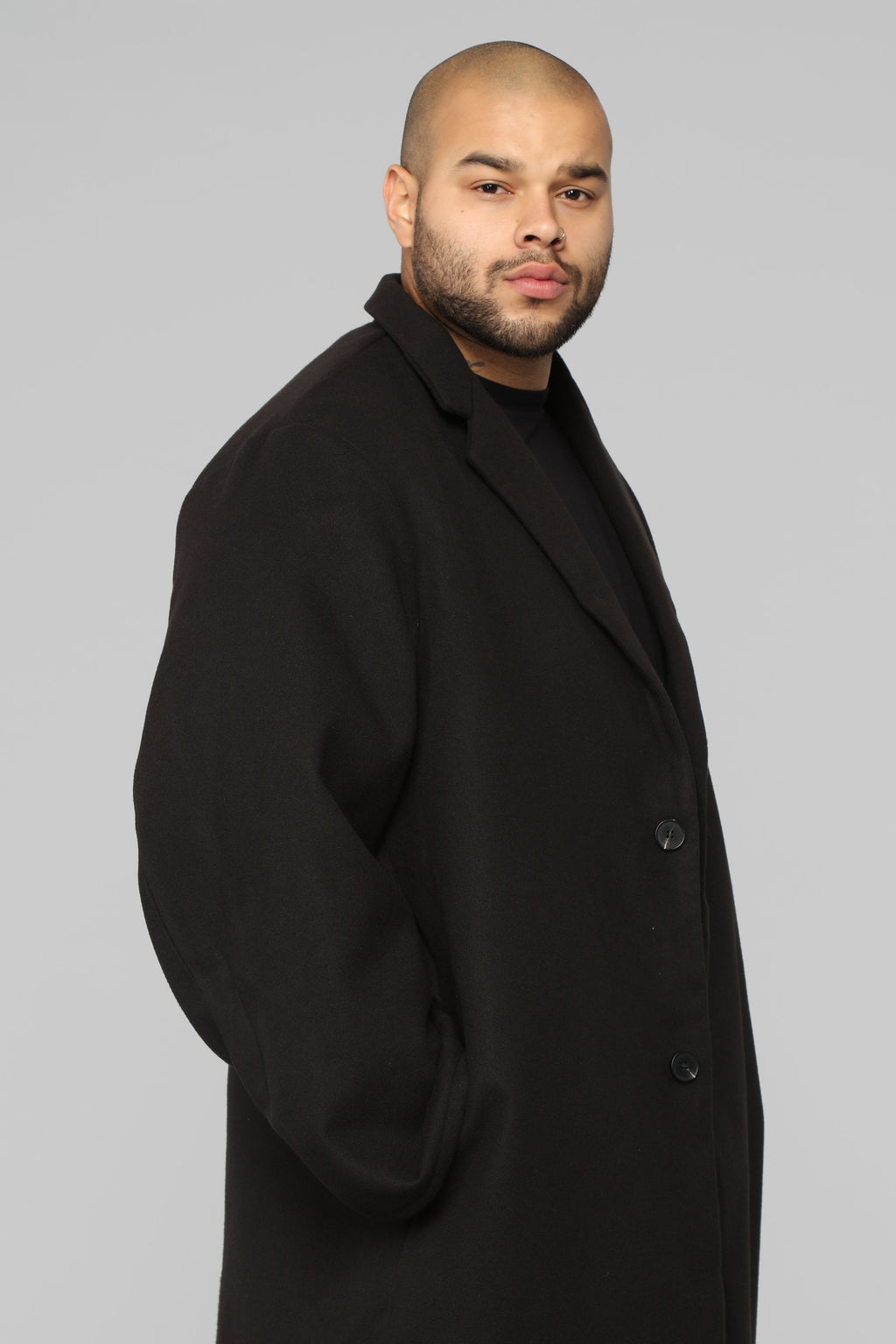 Chadwick Car Coat - Black - HCWP 
