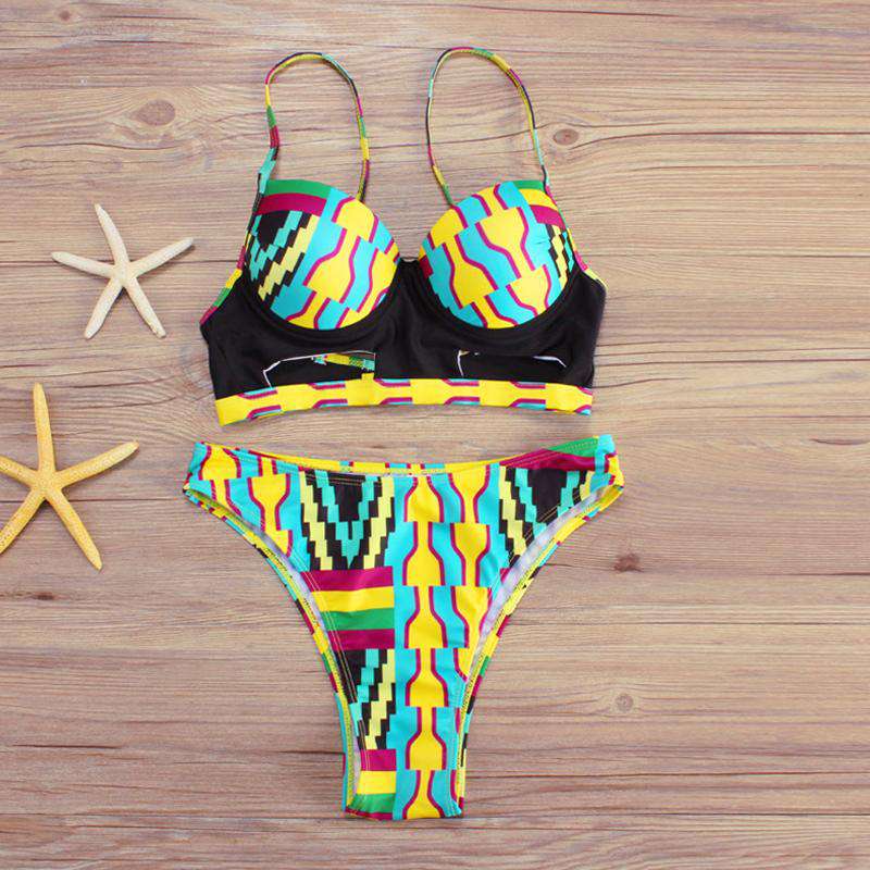 Simbabwe High Waist Swimwear