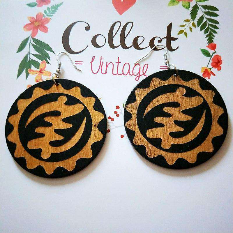 Nyame Afro Ohr Schmuck