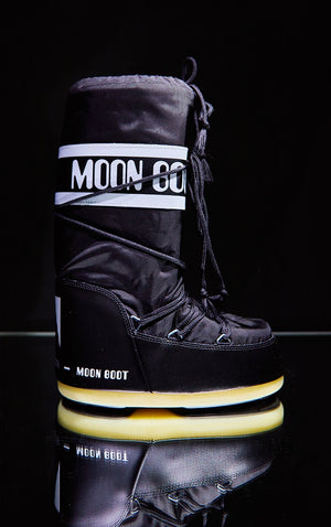MOON BOOT Black Classic Icon - HCWP 
