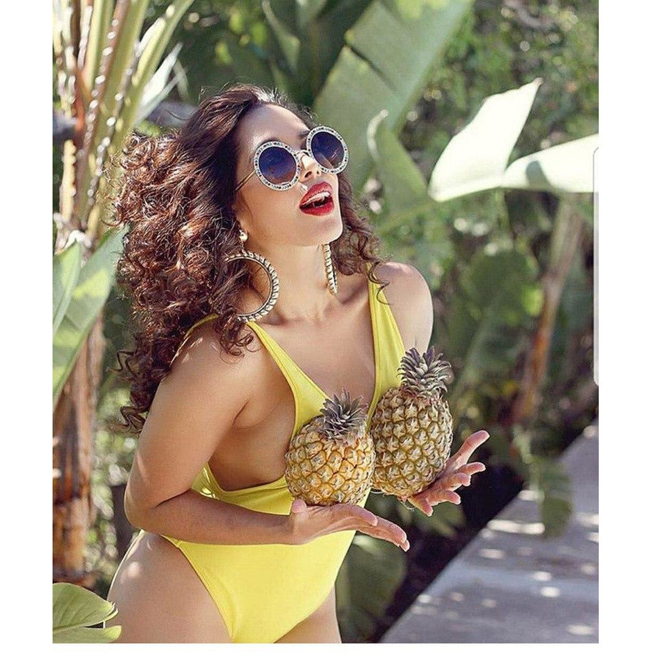 Runde Kristall Shades UV400