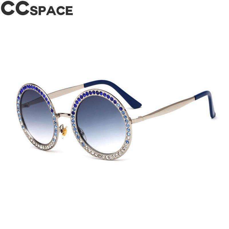 Runde Kristall Shades UV400