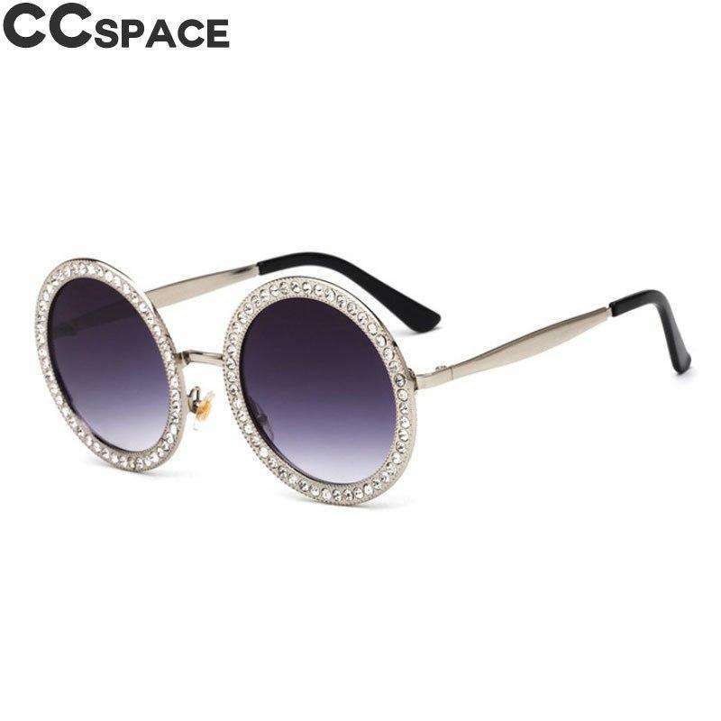 Runde Kristall Shades UV400