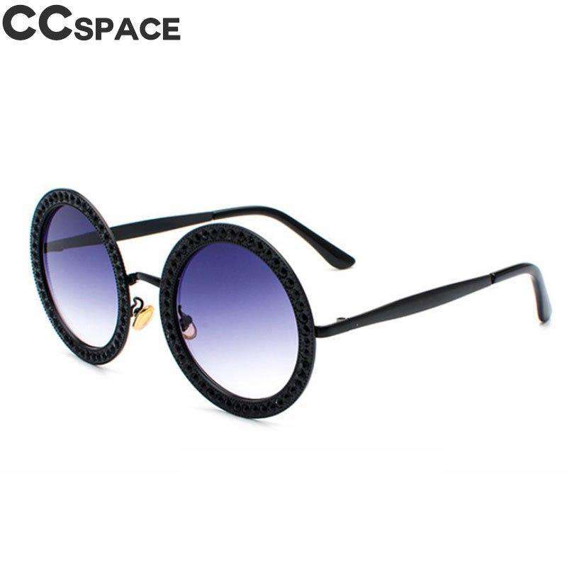 Runde Kristall Shades UV400