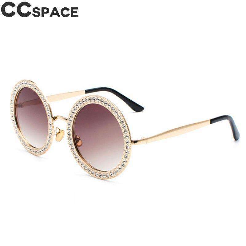 Runde Kristall Shades UV400