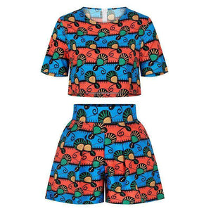 Reunion African two piece set