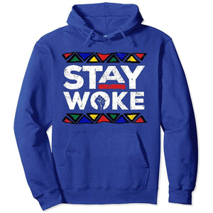 Stay Woke Black Hoodie