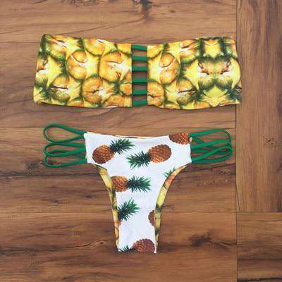 Reversible Bikinis Pineapple