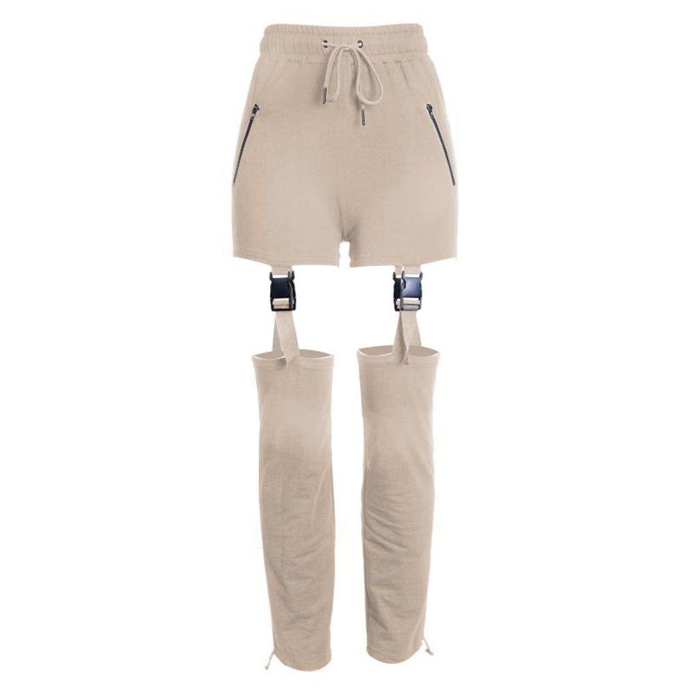 Zippered High Waist Pants