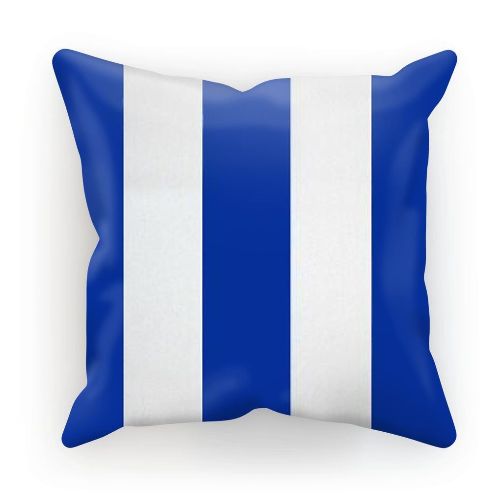 White&Blue Stripes Cushion