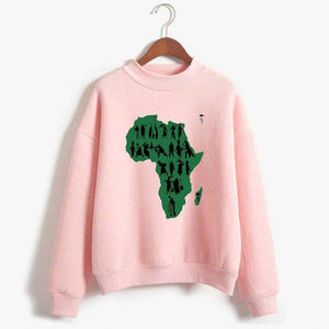 Africa Map Pullover