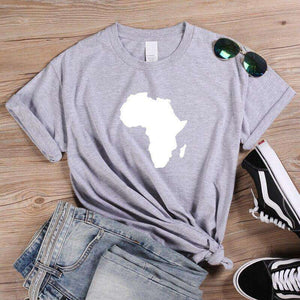Africa Map T Shirt