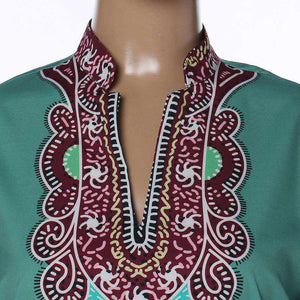 African Dashiki Embroidery Design