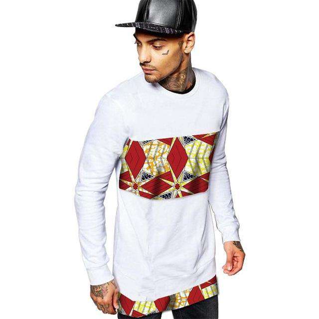 African Men Tops Fashion Mens