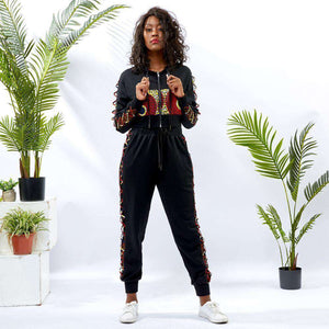 African Tracksuit two piece set