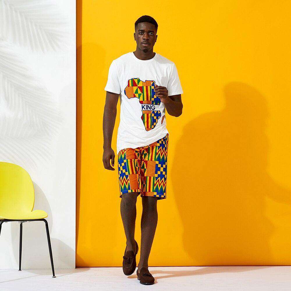 African Two Piece Set for Man