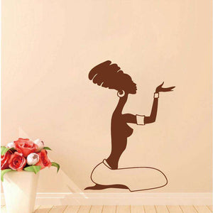 Afrikanische Frauen Wandtattoo Vinyl Aufkleber Home Interior Design Afrika Aufkleber Murals Wall art Decor