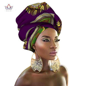 Afrikanische Haar Kopf Schal