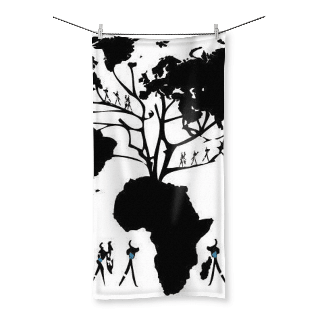 Afro Roots Beach Towel