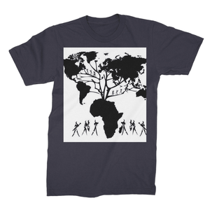 Afro Roots Unisex Fine Jersey T-Shirt