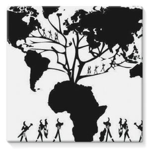 Afro Roots Wallart