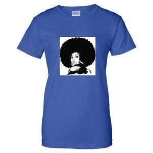 Afrogirl- Ladies Ultra Cotton® 100% Cotton T-Shirt