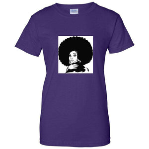 Afrogirl- Ladies Ultra Cotton® 100% Cotton T-Shirt