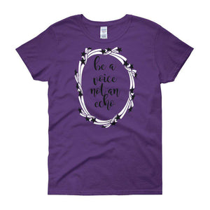 Be a Voice Women's short sleeve t-shirt