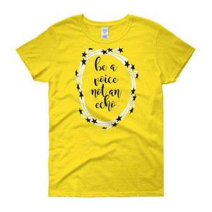 Be a Voice Women's short sleeve t-shirt