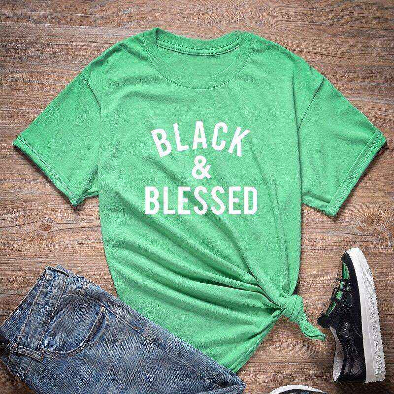 Black And Blessed T Shirt