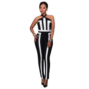 Black and white overall