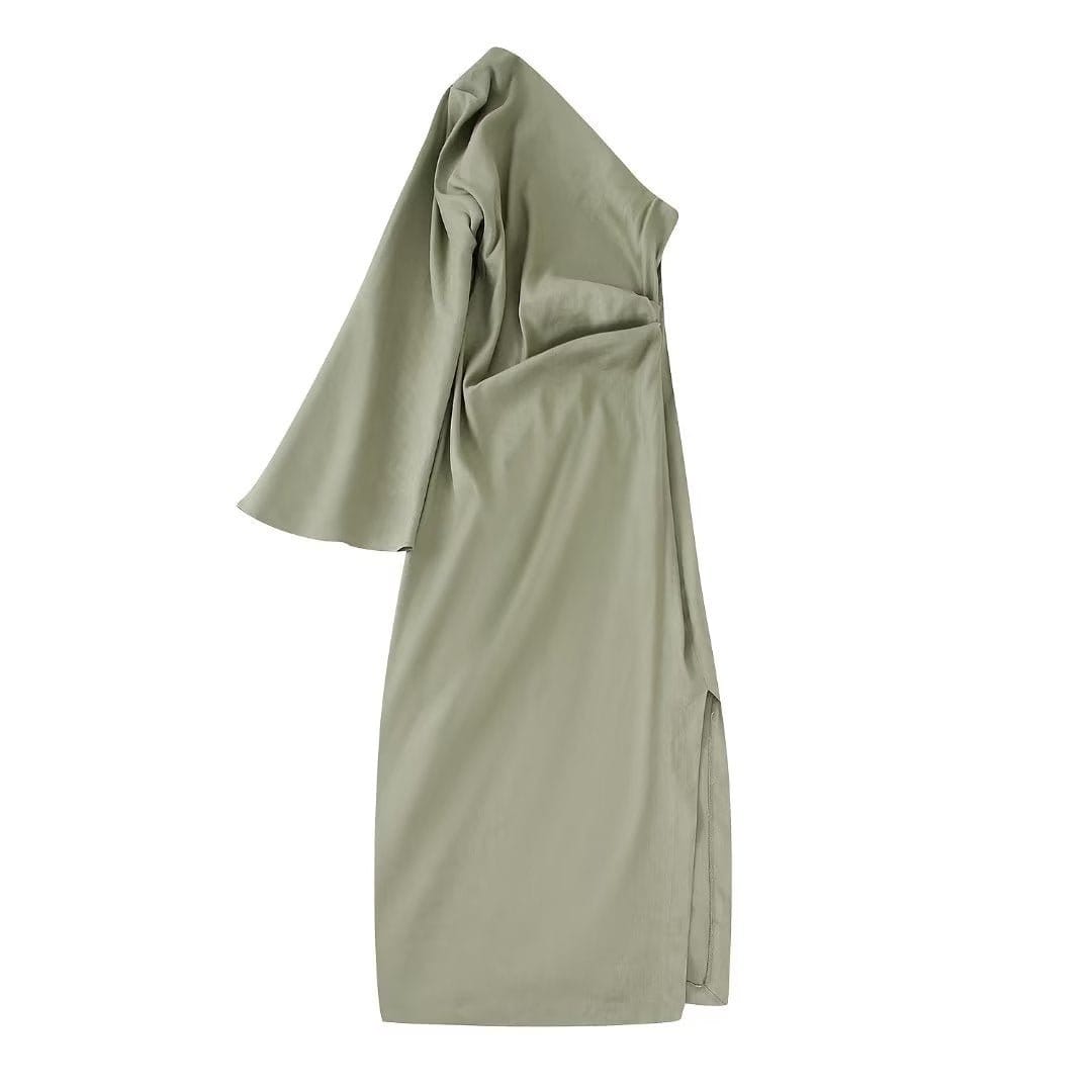 By Tonight Satin Dress